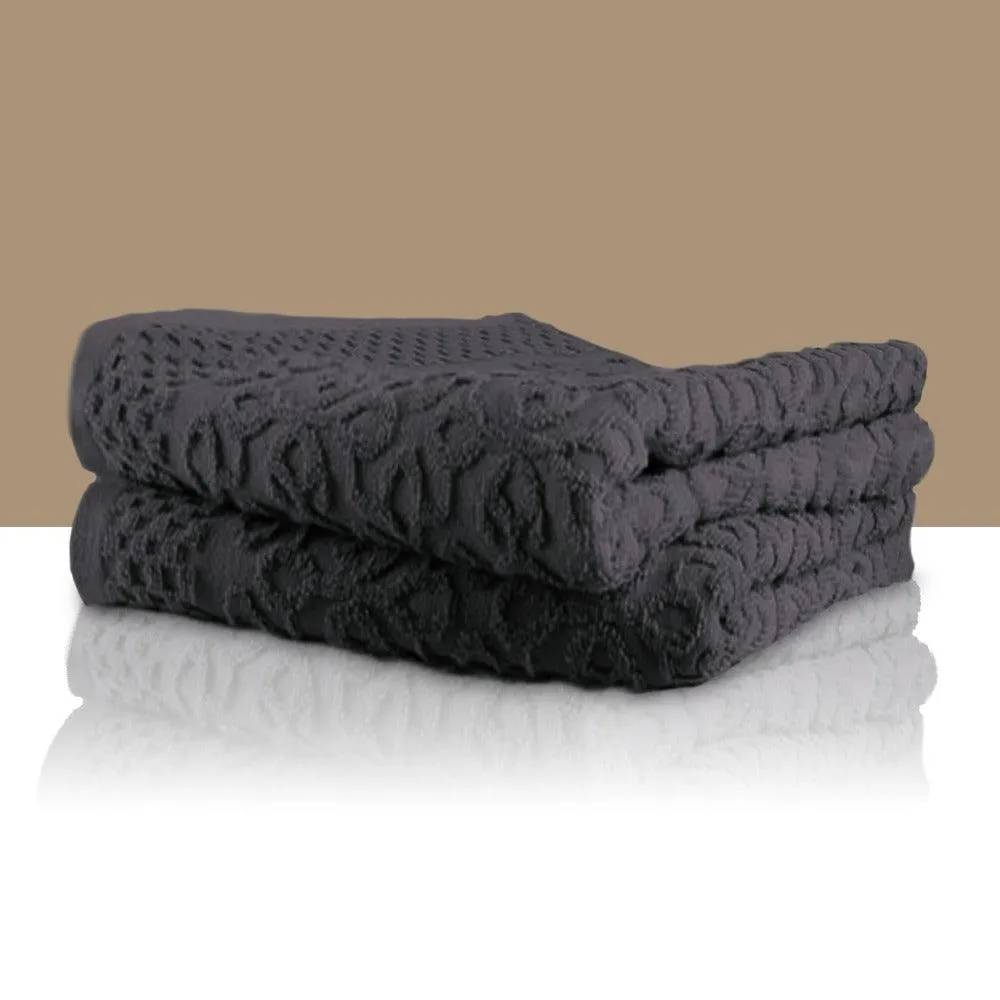 3 Piece Designer Bath Towel Set