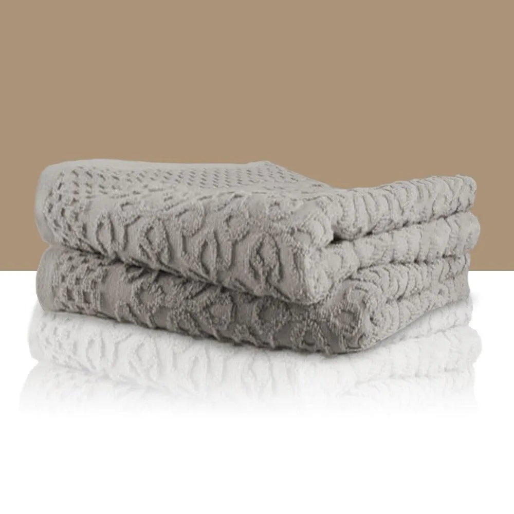 3 Piece Designer Bath Towel Set