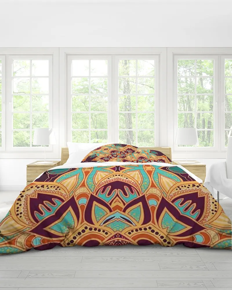 Aqua 3 King Duvet Cover Set