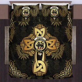 Baxter Clan Bedding Sets Gold Thistle Celtic Style