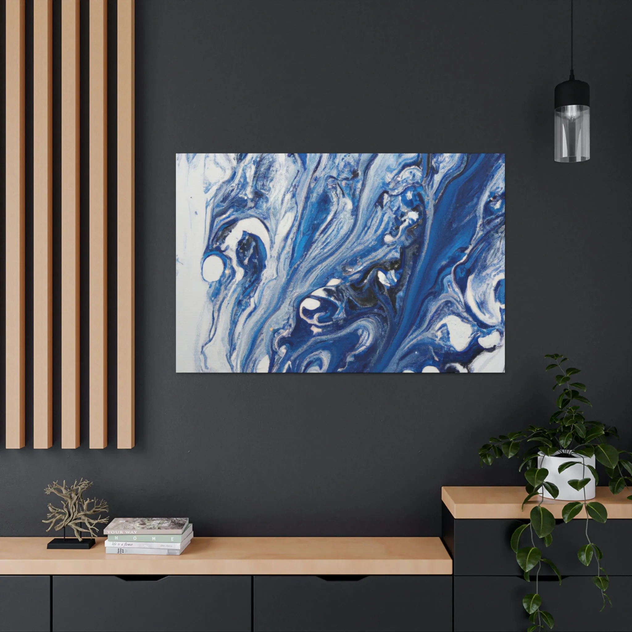 Blue Haven. - Canvas