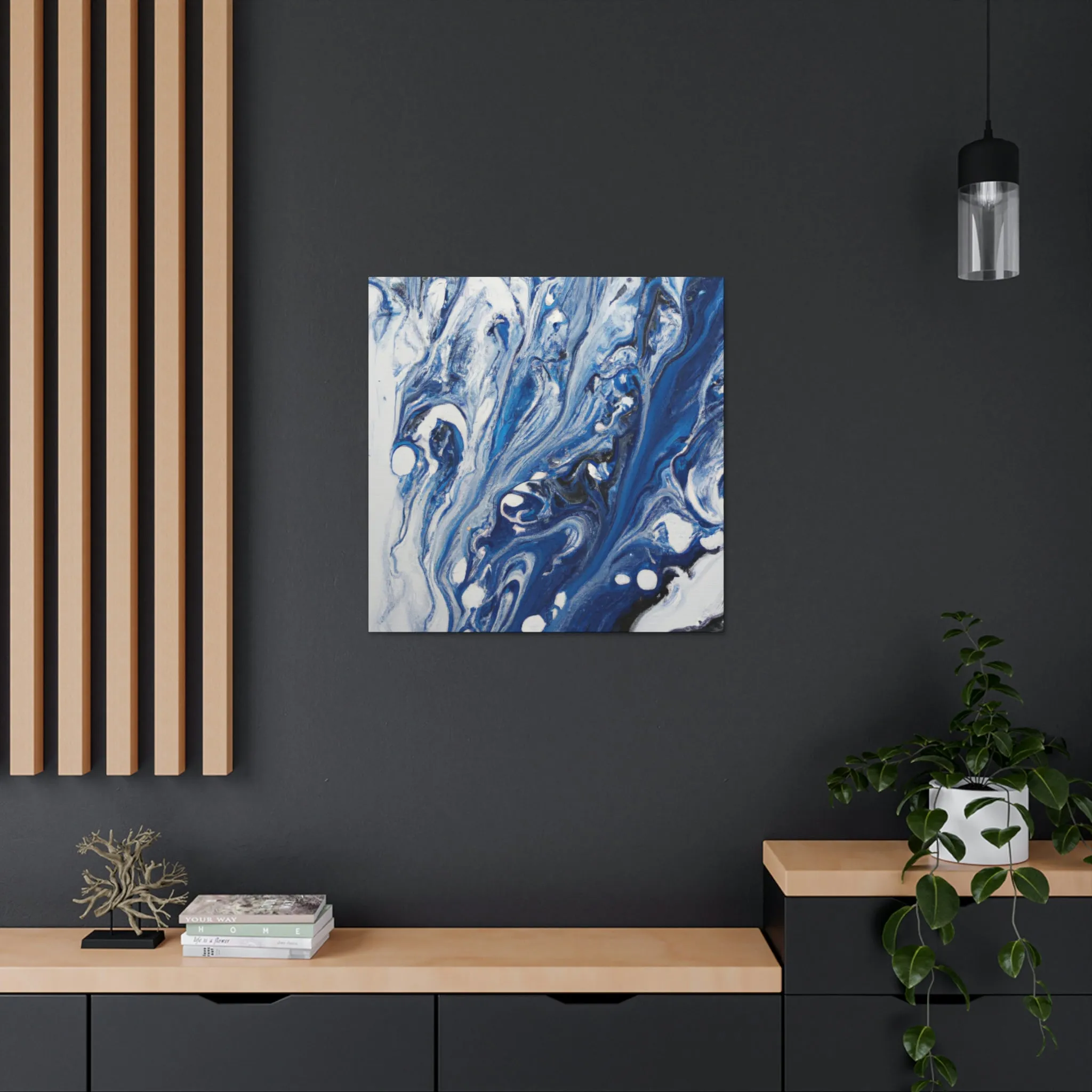 Blue Haven. - Canvas