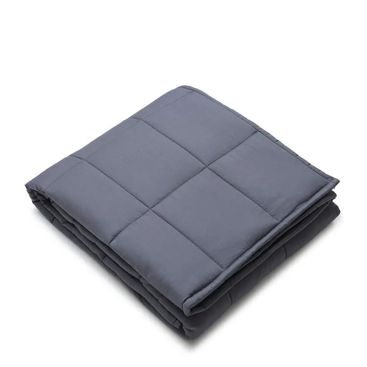 Breathable Weighted Blanket Cotton 122x198cm 6.8kg