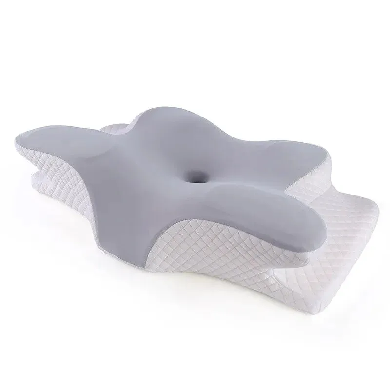 Butterfly-Shaped Memory Foam Cervical Pillow – Orthopedic Neck & Shoulder Support