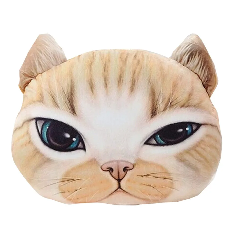 Cartoon Chair Sofa Pillow Personality Car Cushion Creative Handsome Cat Shape Nap Pillow Cute Seat Cushion 1PCS/Lot