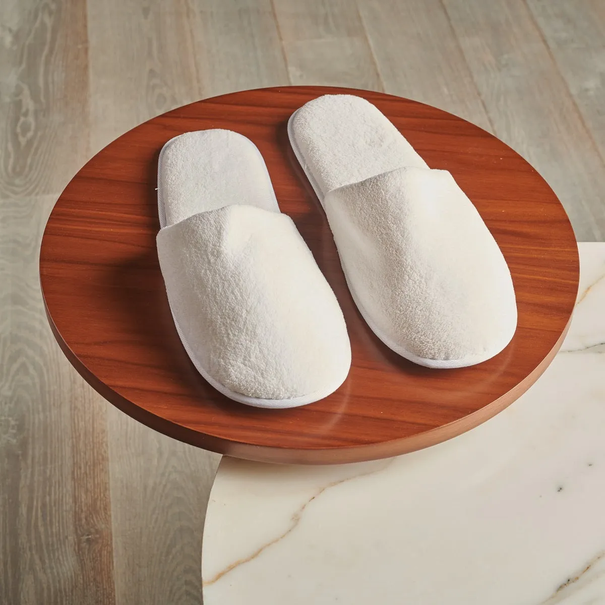 closed toe slide slipper