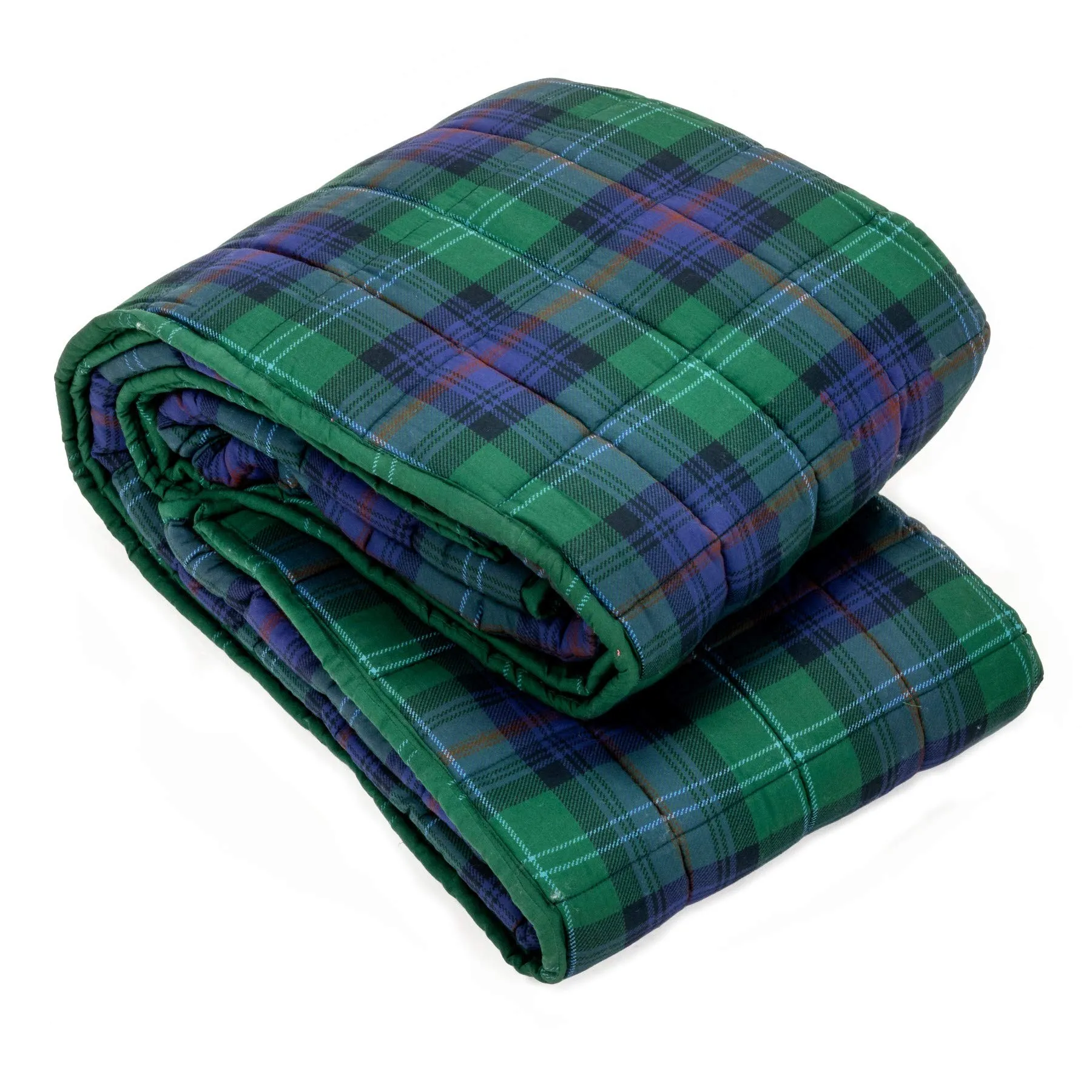 Cotton Single Blanket, Green