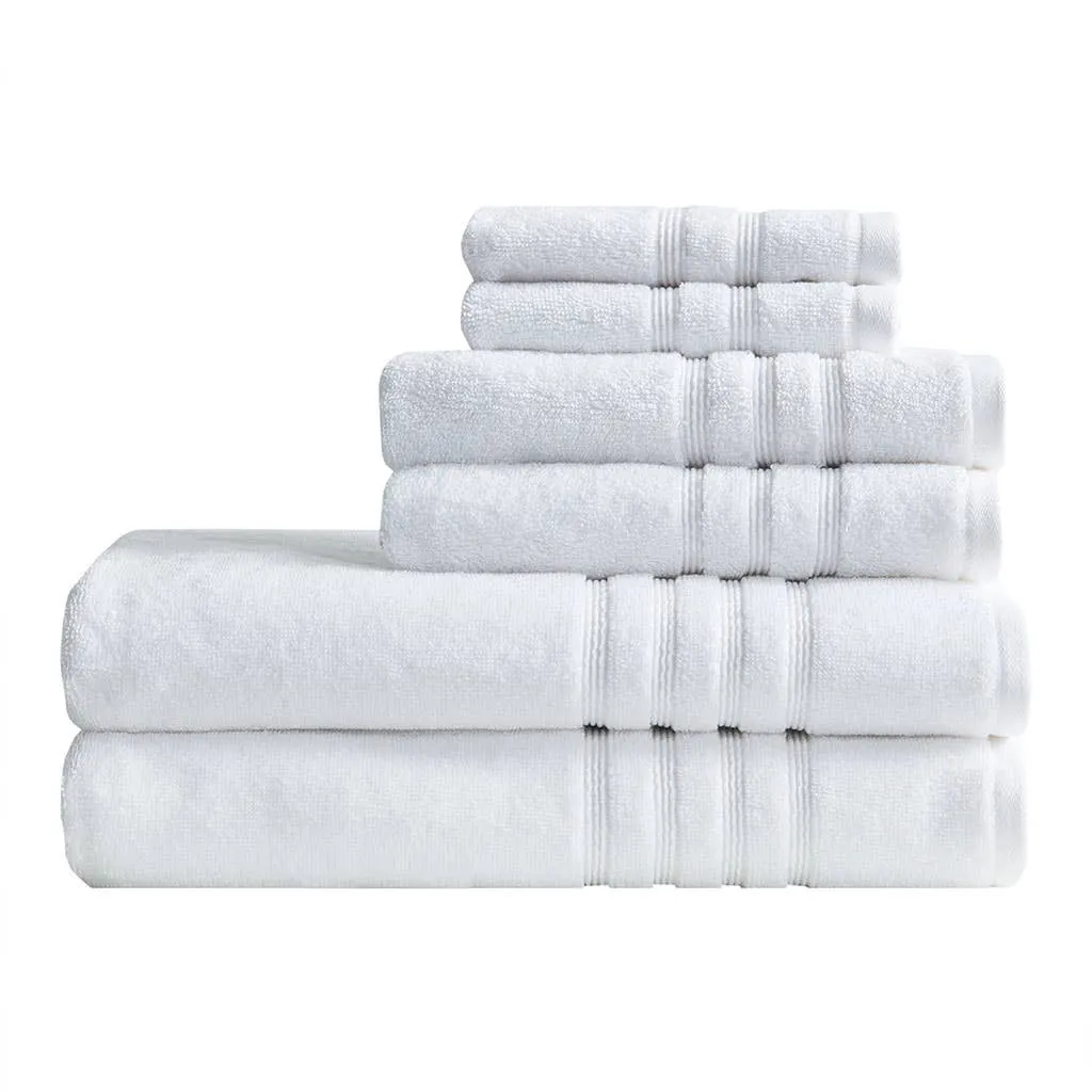 Eco-Friendly Recycled 6-Piece 650gsm Bath Towel Set*