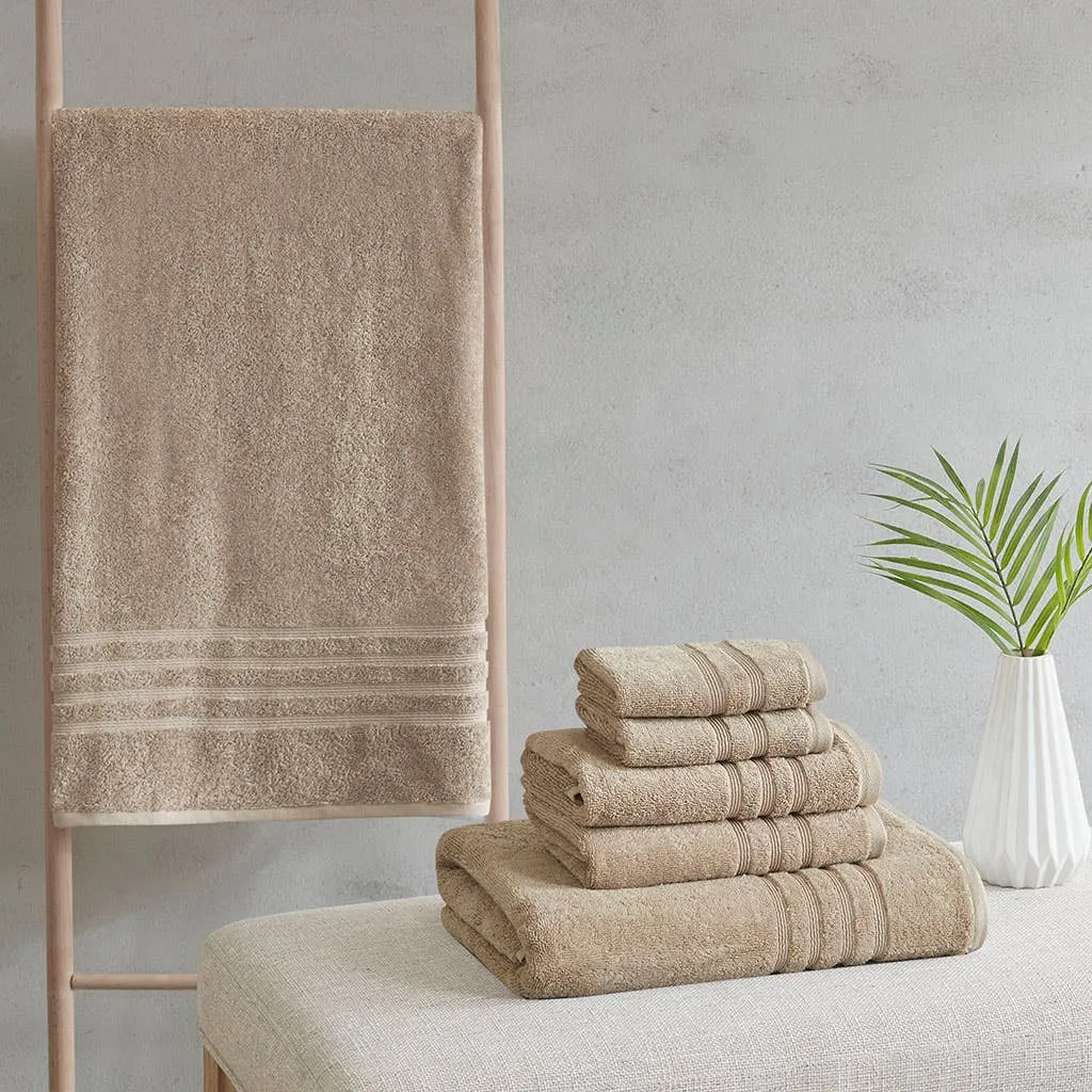 Eco-Friendly Recycled 6-Piece 650gsm Bath Towel Set*