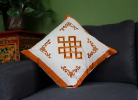 Endless Knot Cotton Pillow Covers