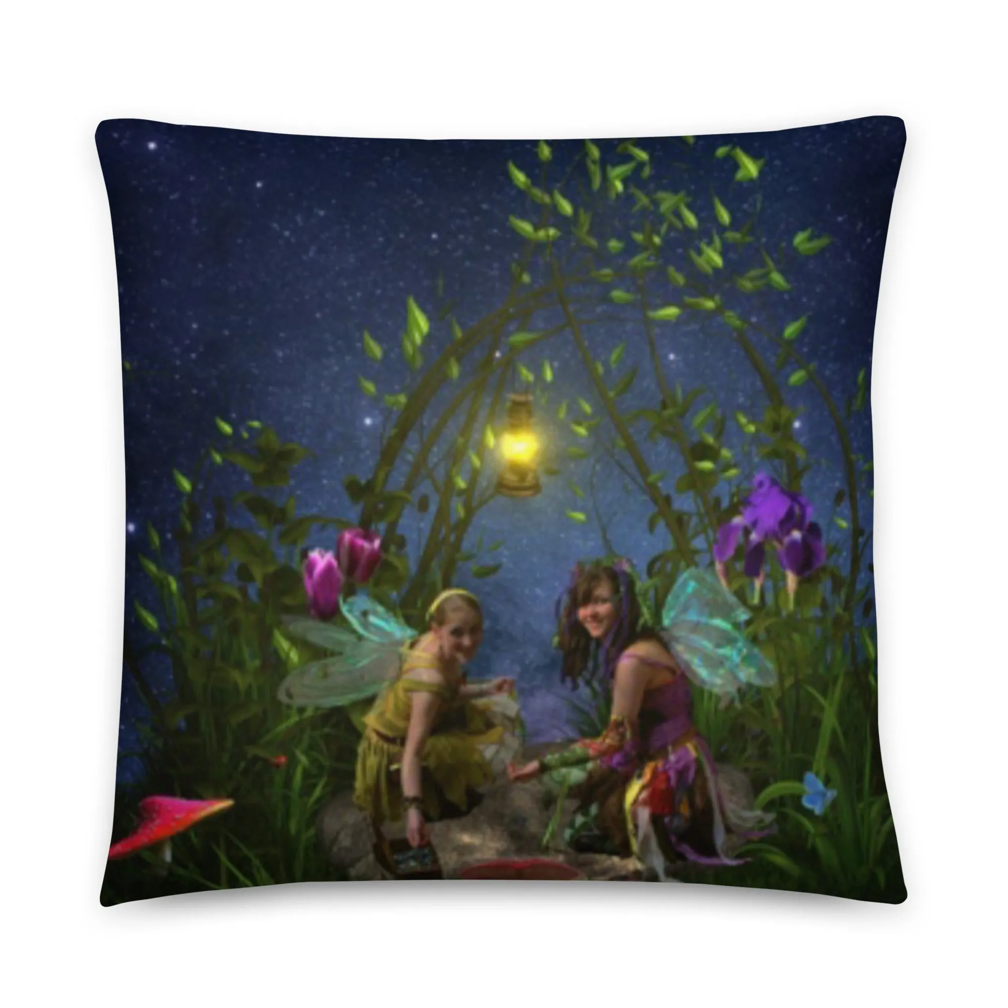 Fairy forest designs cushion cover