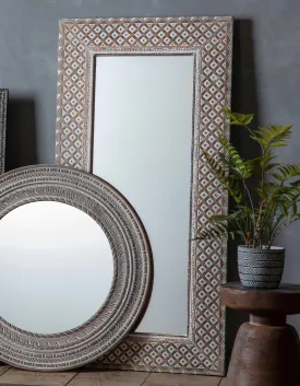 Full Length Mango Wood Mirror