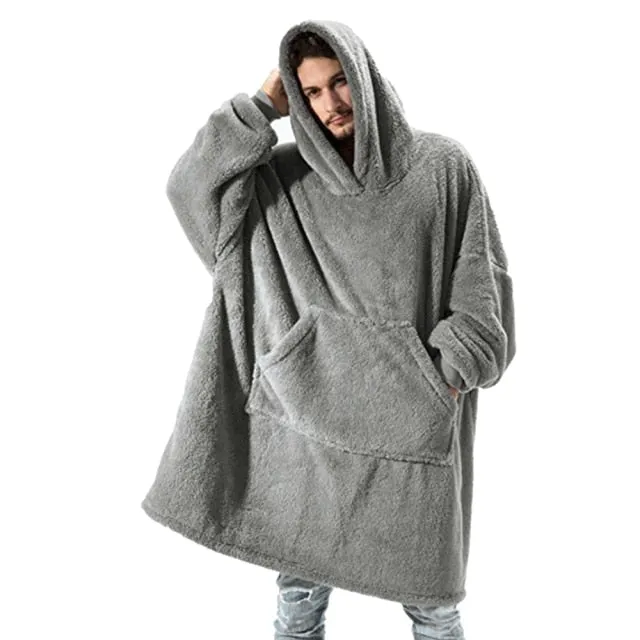 Funki Buys | Oodies | Unisex Oversized Soft Blanket Hoodie