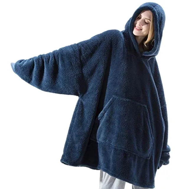 Funki Buys | Oodies | Unisex Oversized Soft Blanket Hoodie