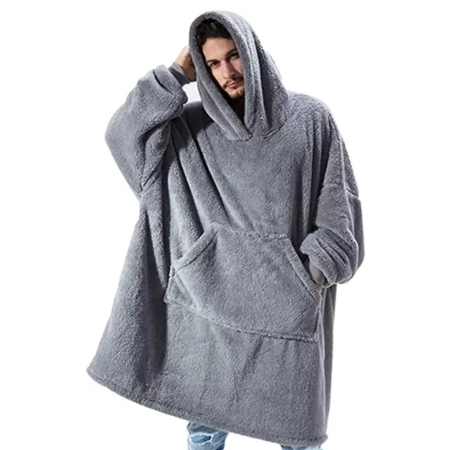 Funki Buys | Oodies | Unisex Oversized Soft Blanket Hoodie