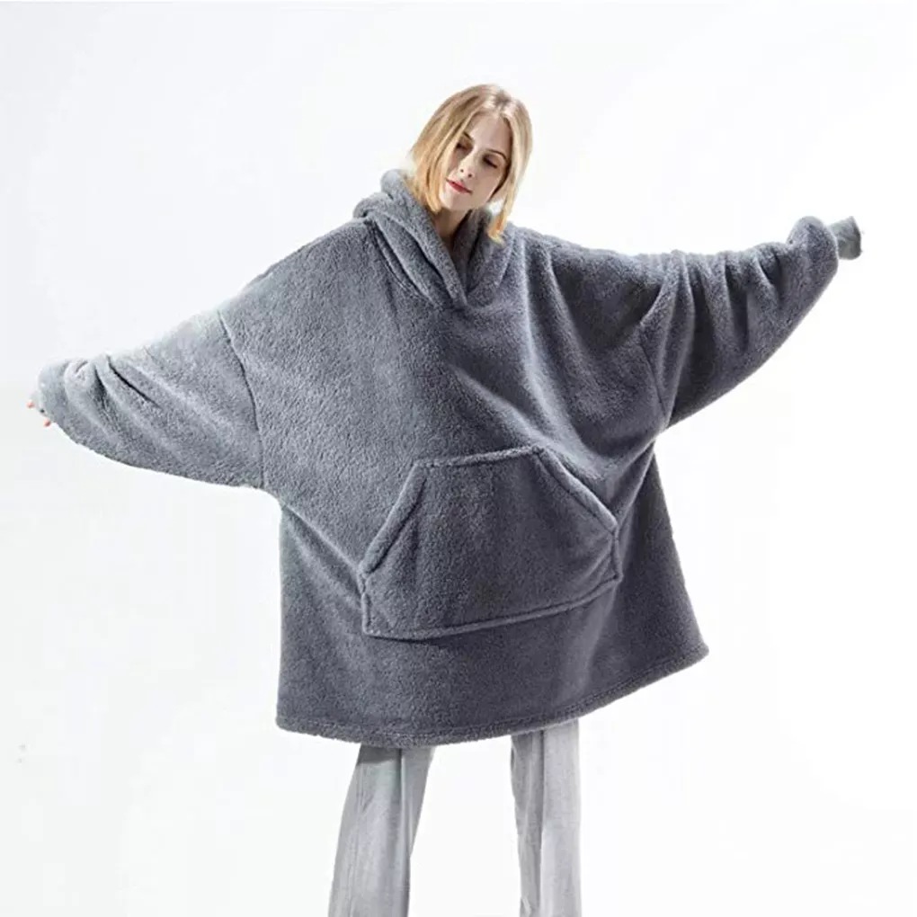 Funki Buys | Oodies | Unisex Oversized Soft Blanket Hoodie