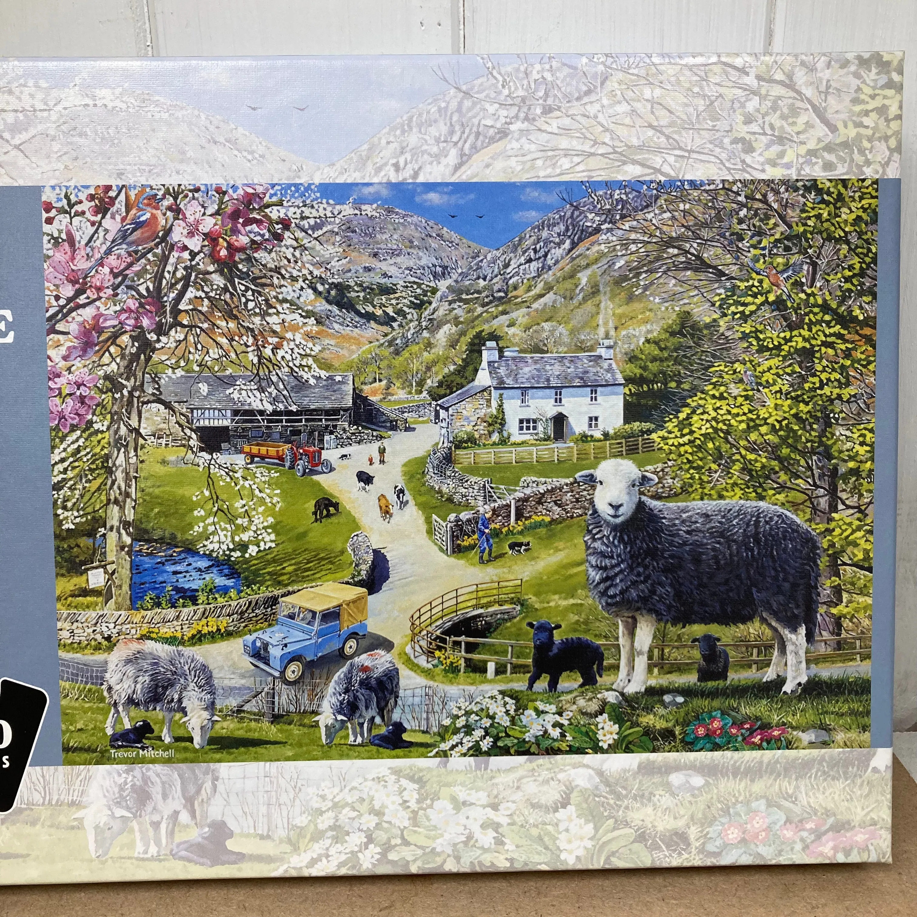 Jigsaw:  Springtime on the Farm (1000 pieces)