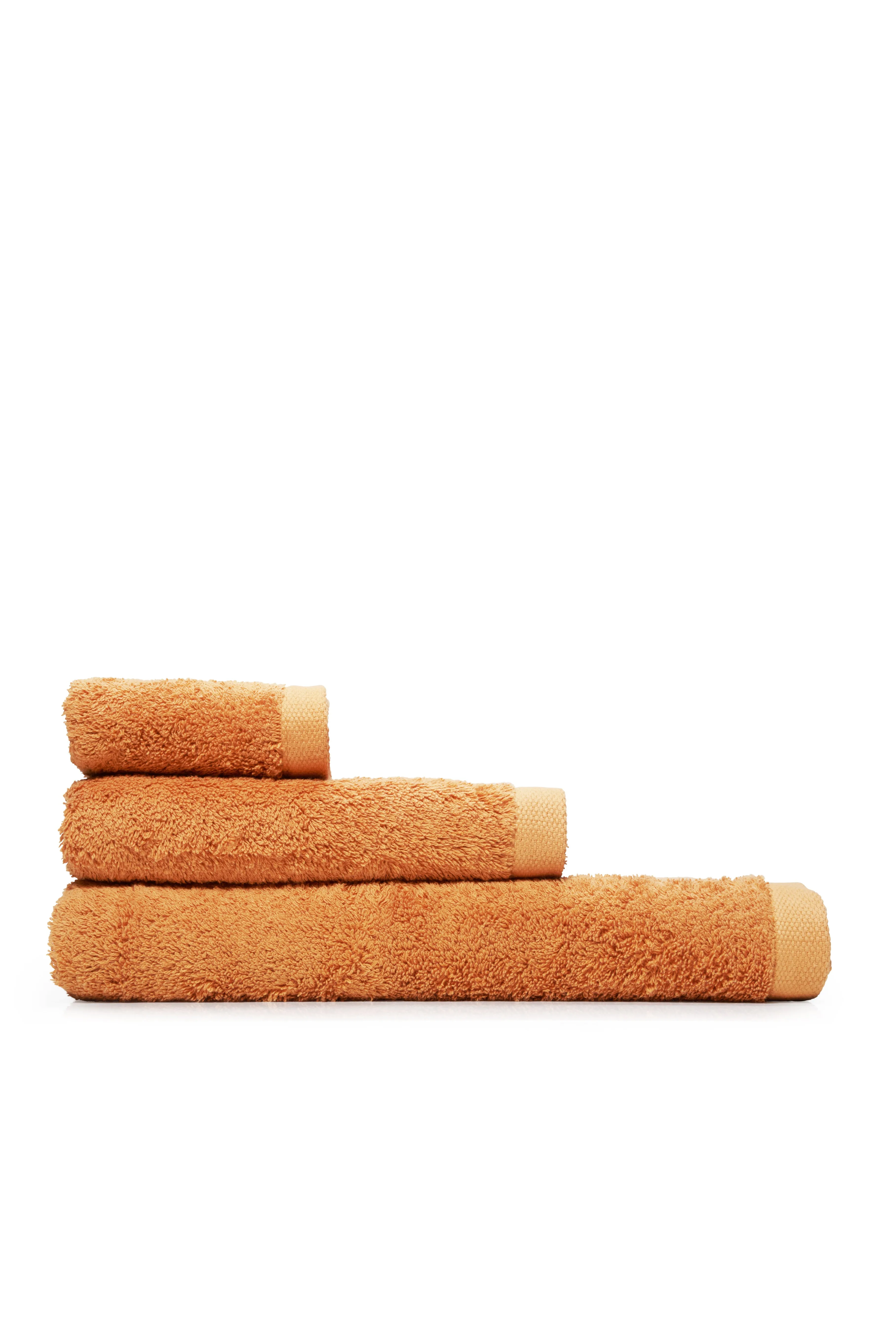 Luxury Bath Towel Sets in Amber Color