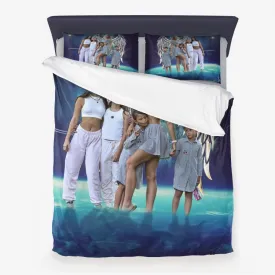 Microfiber Duvet Cover and Pillow Cases - Oxana Family Reaching for the Stars