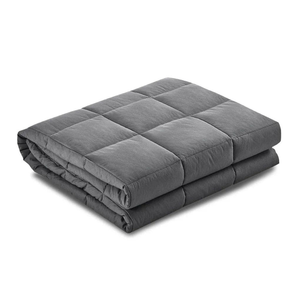 Microfibre Weighted Blanket 9KG, DTPS, Leak-Proof - Giselle