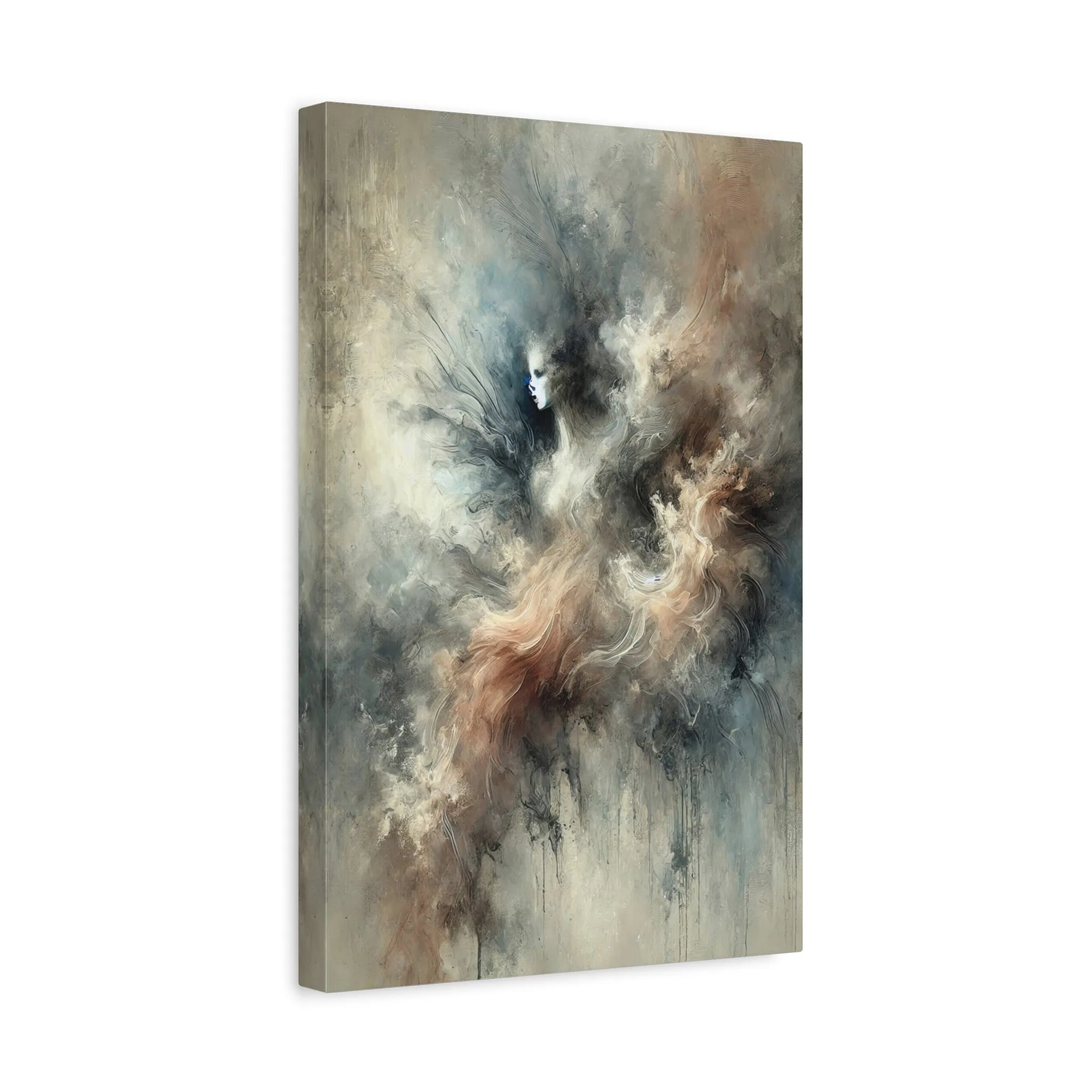 Muted Abstract Canvas Print