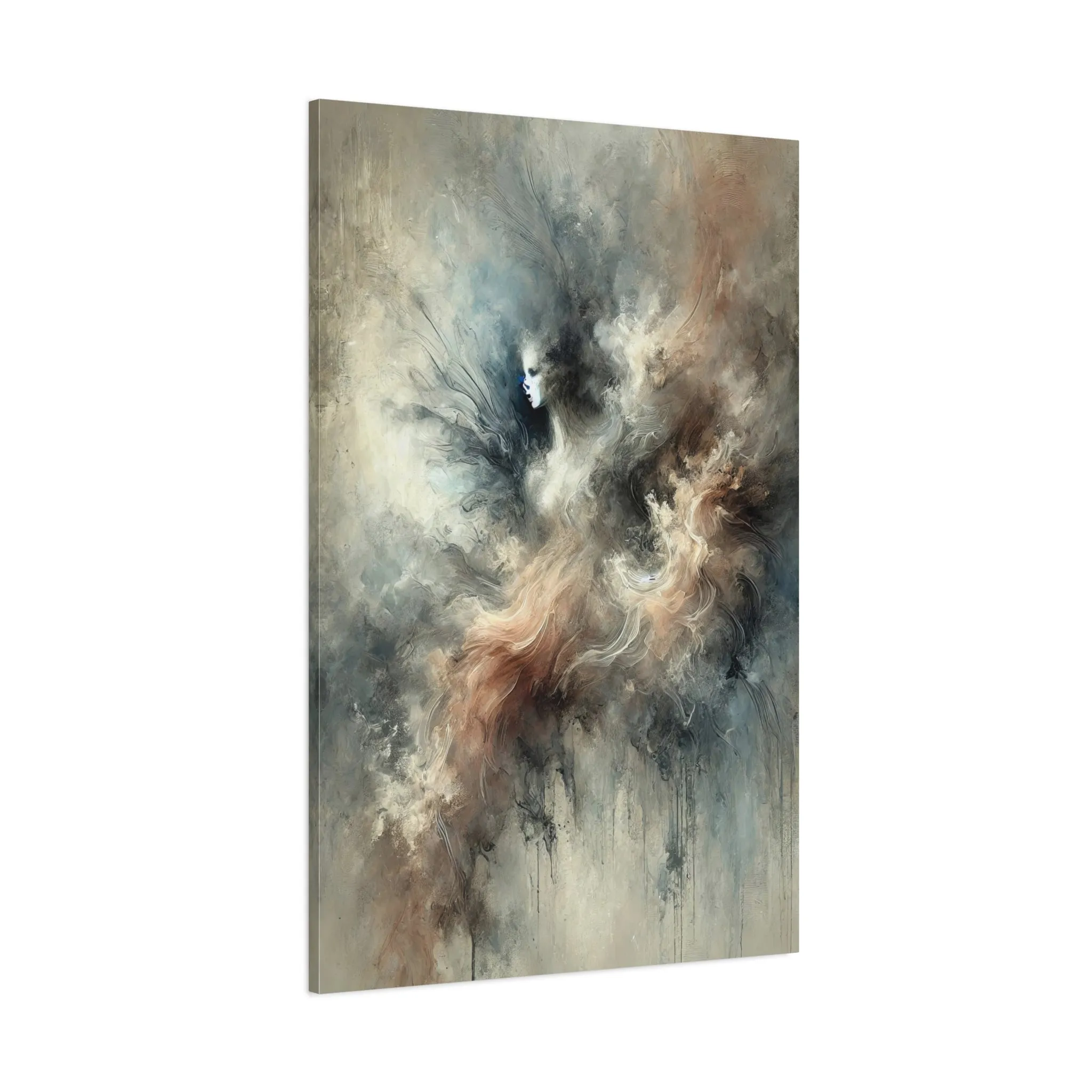 Muted Abstract Canvas Print