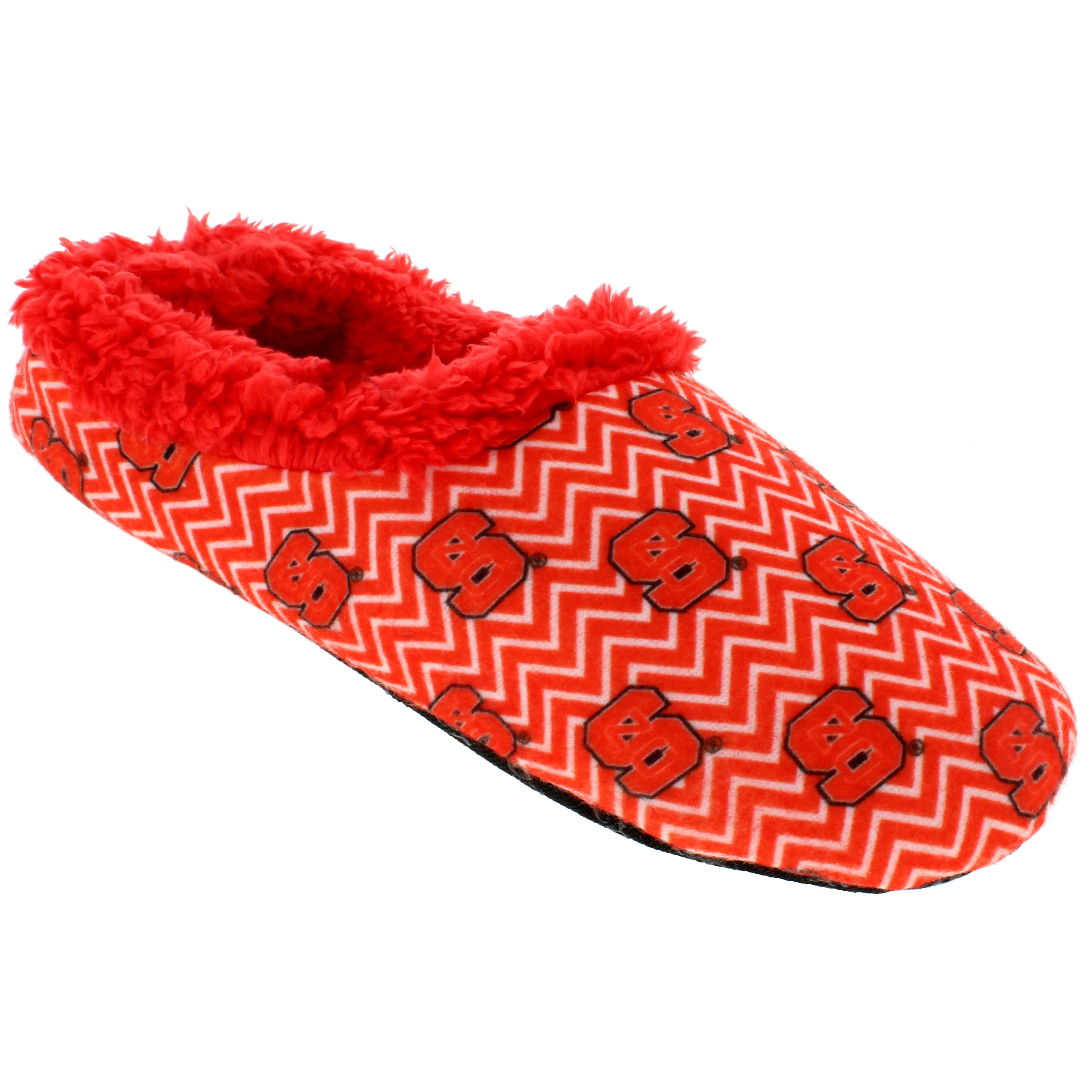 North Carolina State Wolfpack Chevron Slip On Slippers