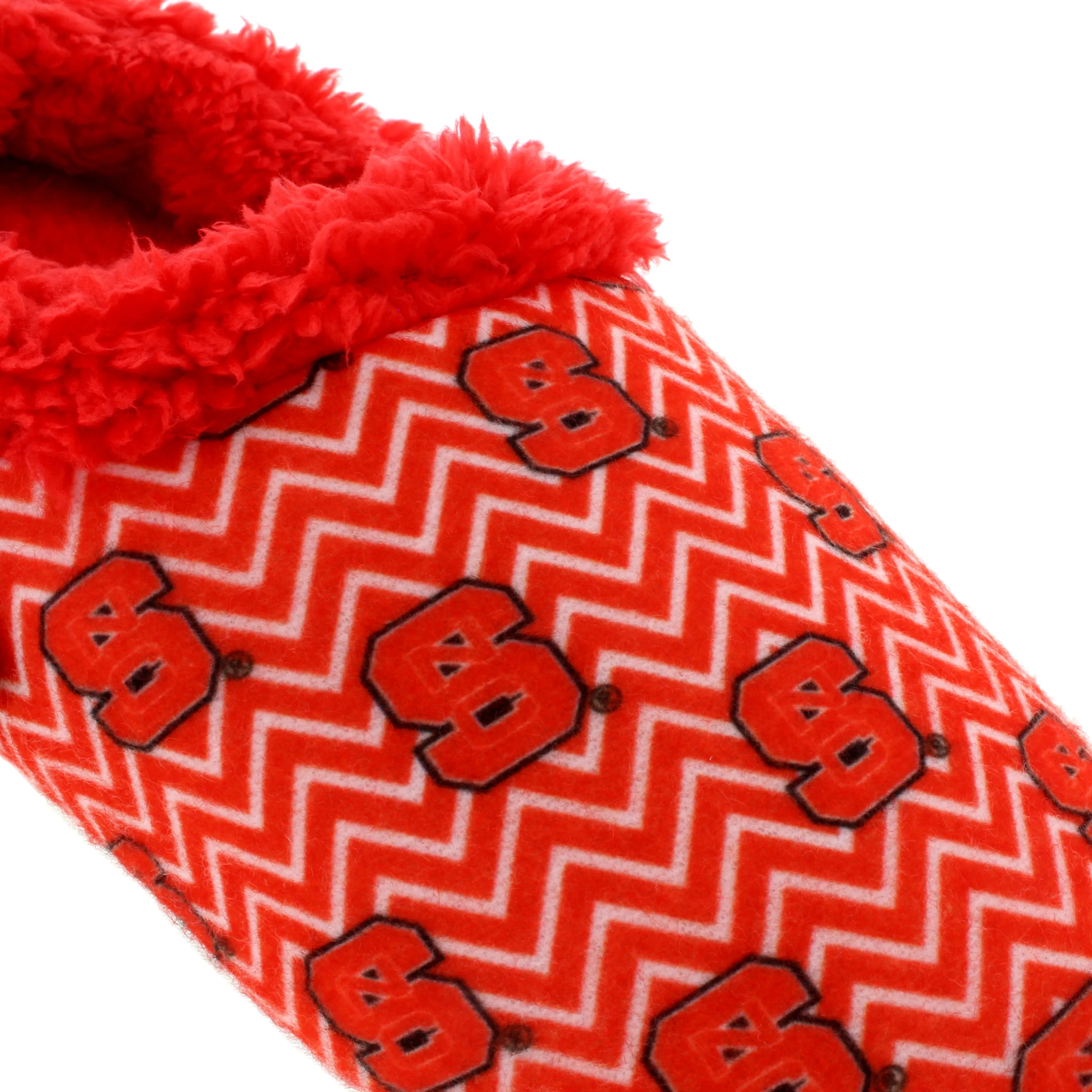 North Carolina State Wolfpack Chevron Slip On Slippers