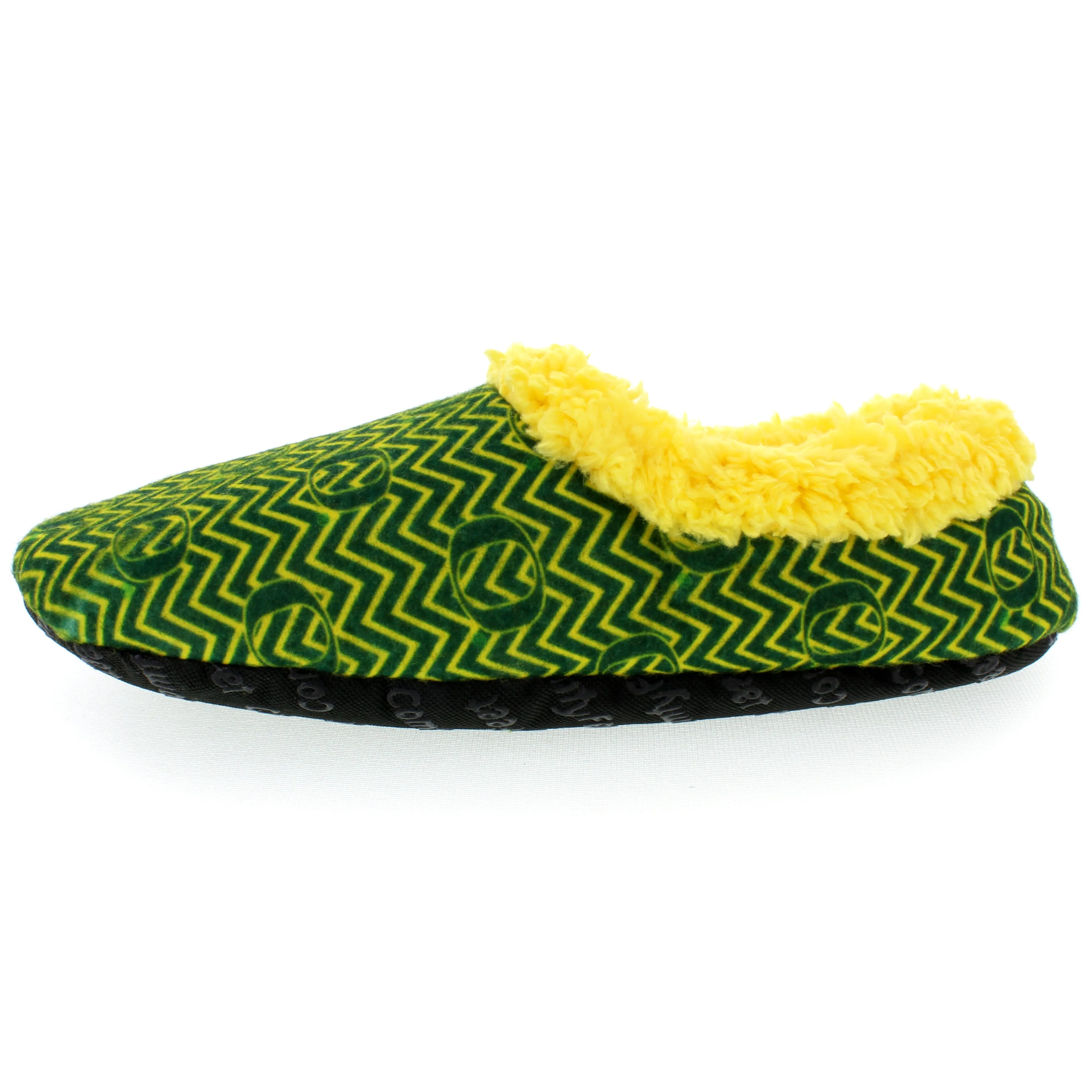 Oregon Ducks Chevron Slip On Slippers