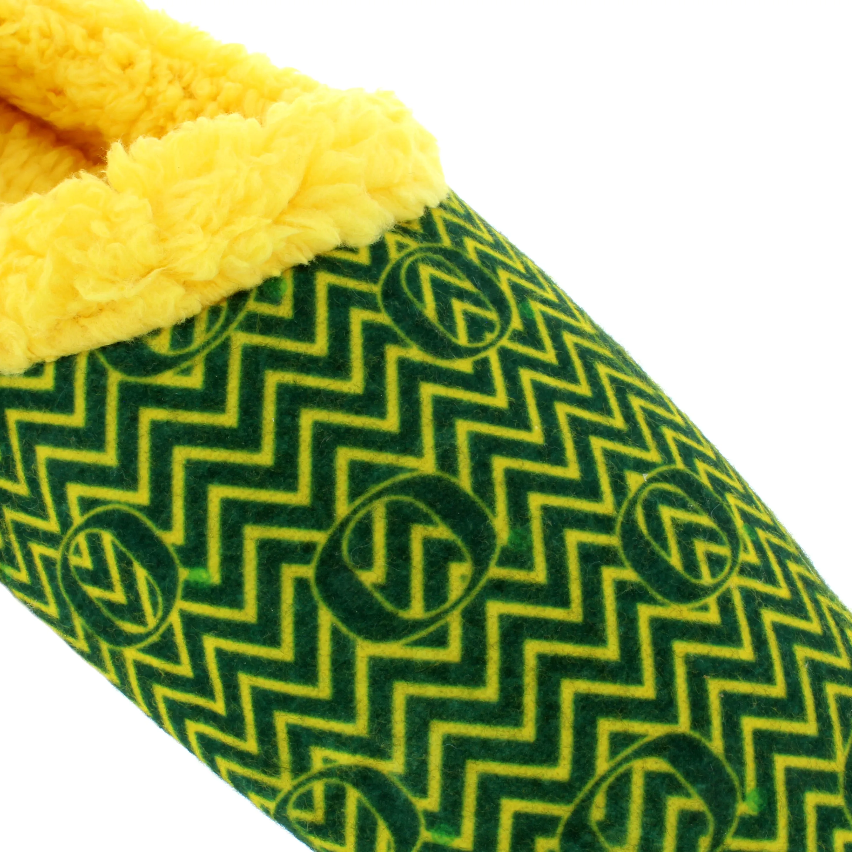 Oregon Ducks Chevron Slip On Slippers