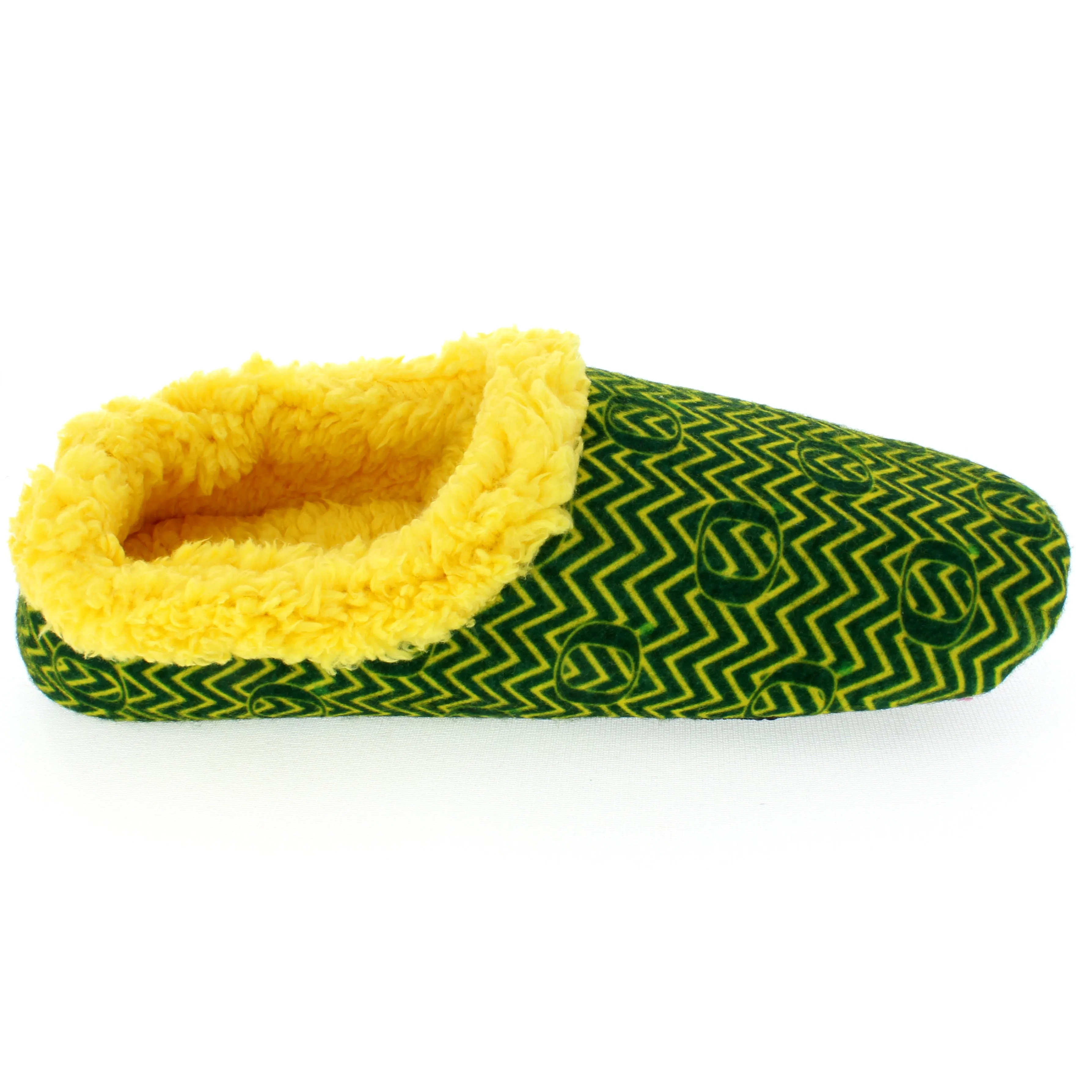 Oregon Ducks Chevron Slip On Slippers