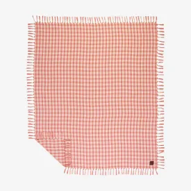 Palaka Lightweight Throw Blanket - Guava