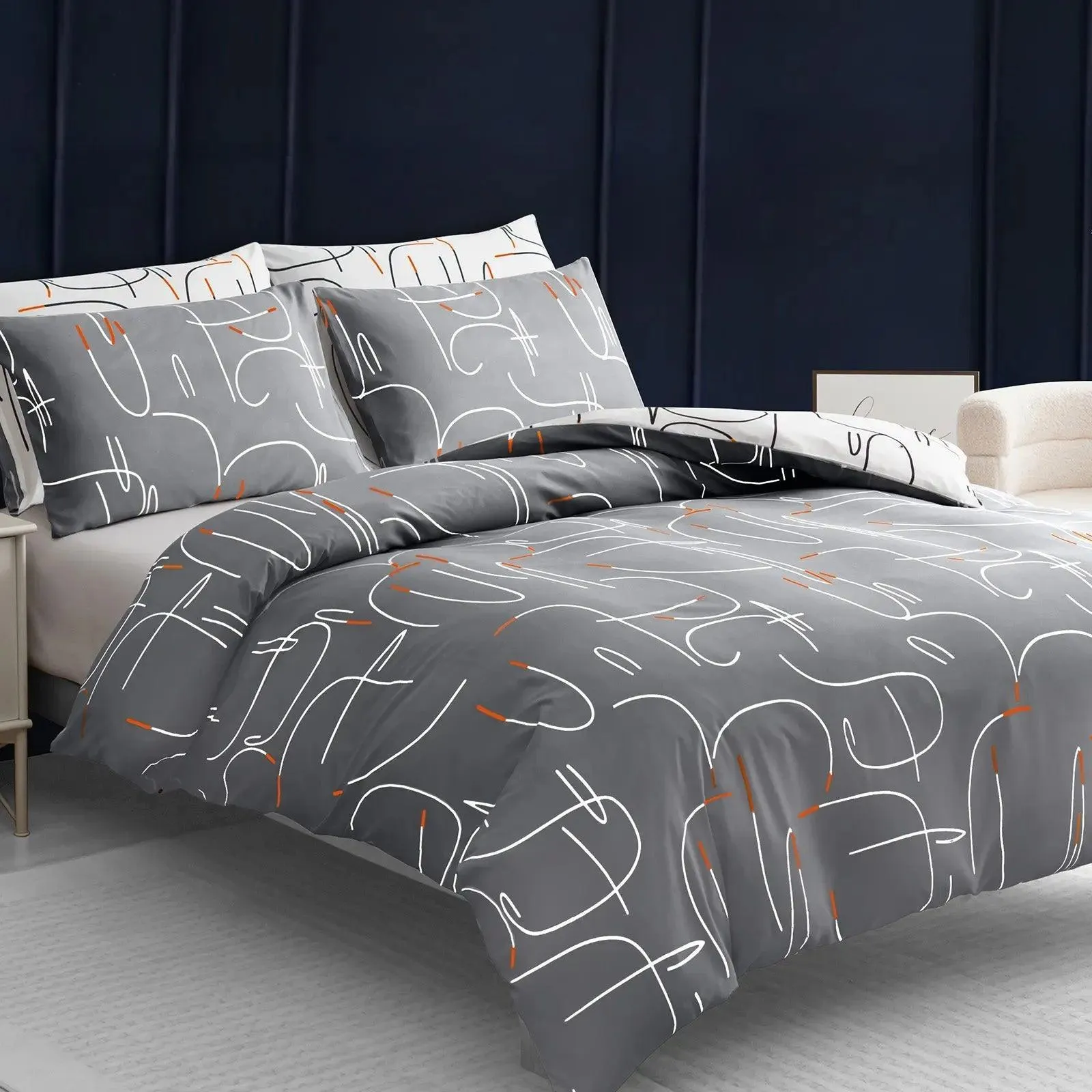 Pamposh Duvet Cover Set-Elements