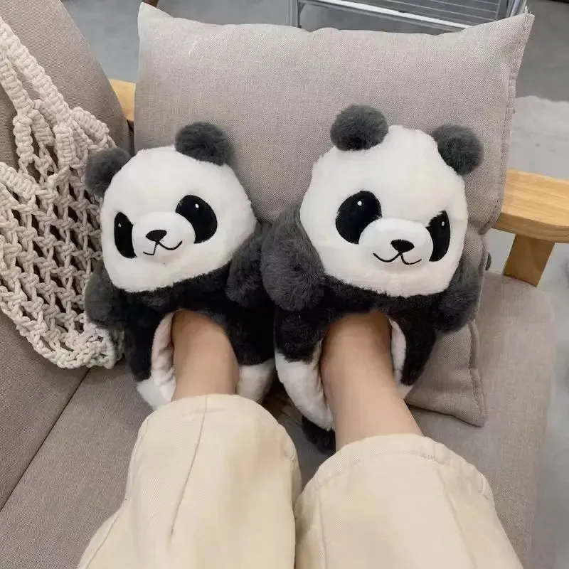 Pat and Pet Emporium | Shoes | Women's Kawaii Panda Slippers