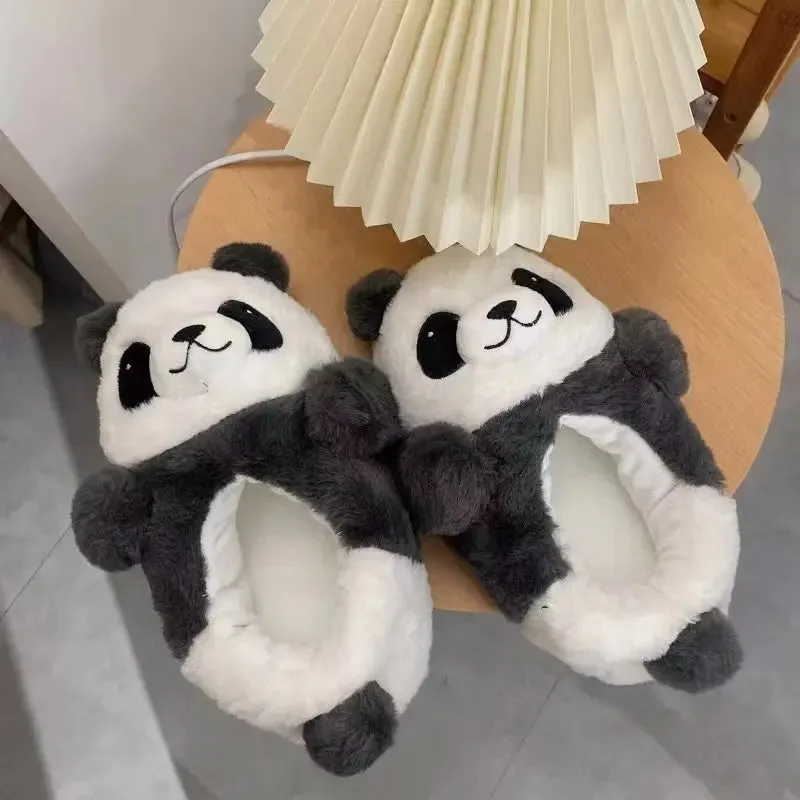 Pat and Pet Emporium | Shoes | Women's Kawaii Panda Slippers