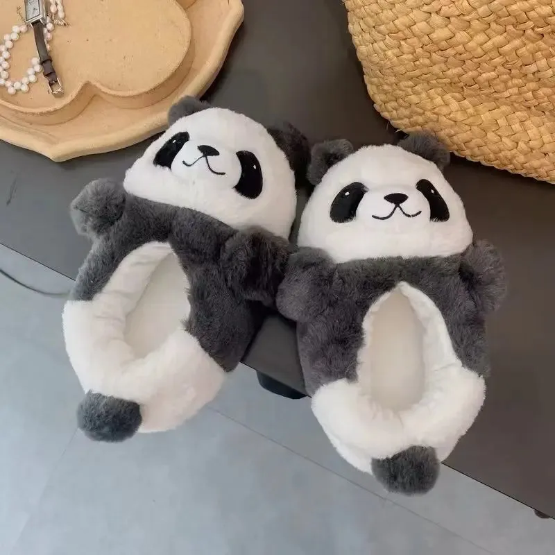 Pat and Pet Emporium | Shoes | Women's Kawaii Panda Slippers