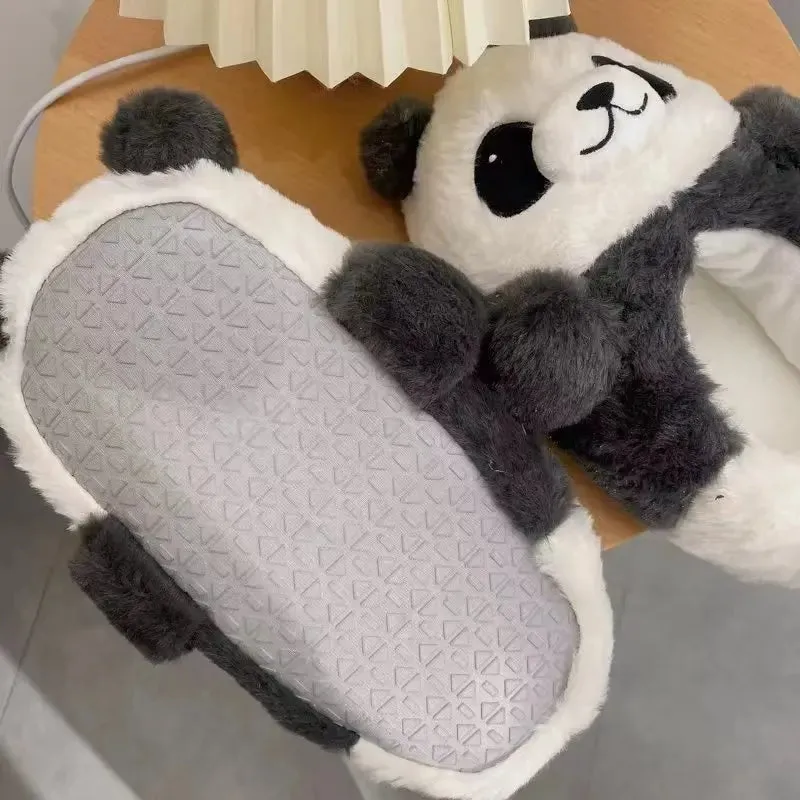 Pat and Pet Emporium | Shoes | Women's Kawaii Panda Slippers