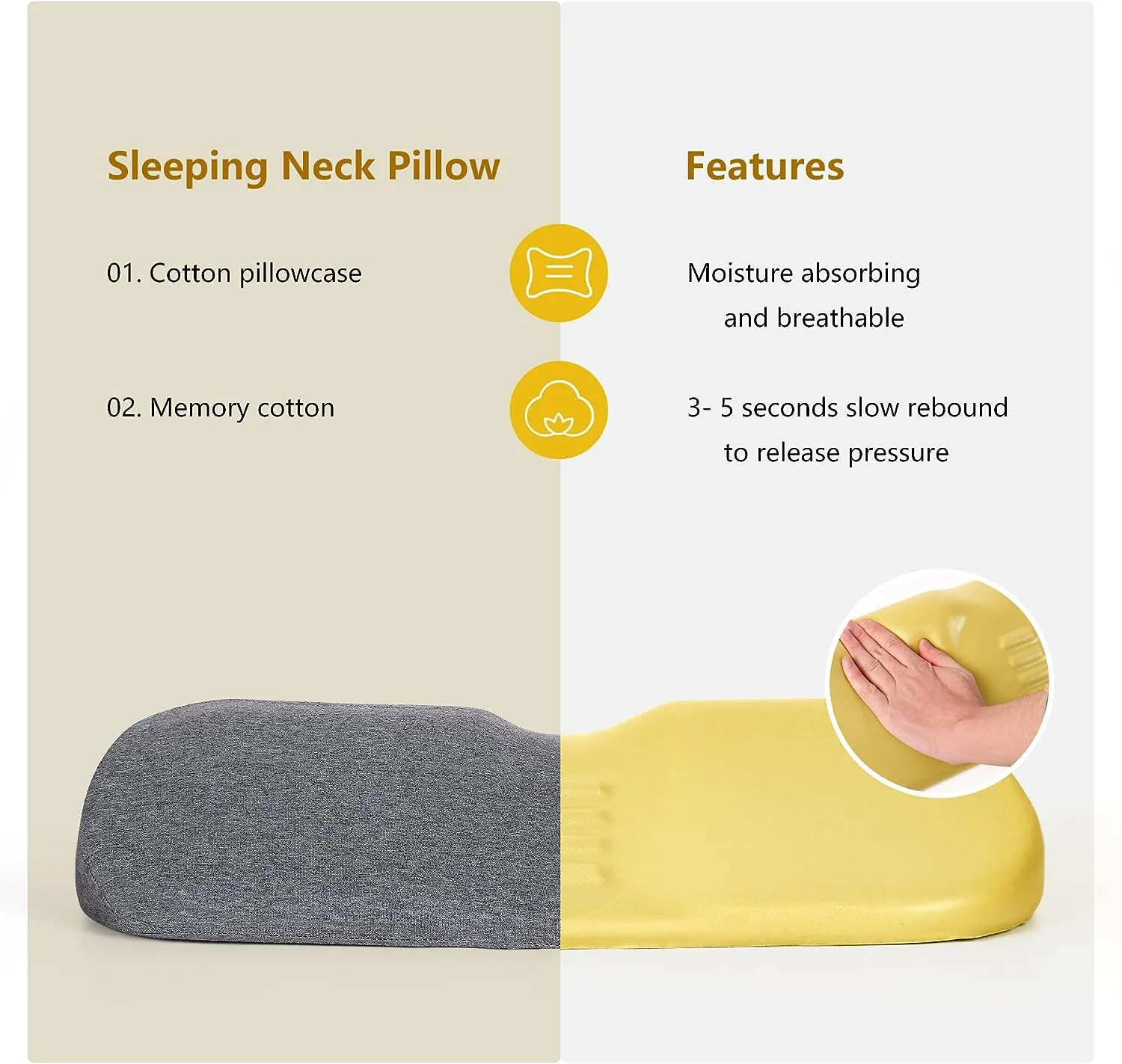 Portable Neck Support Pillow