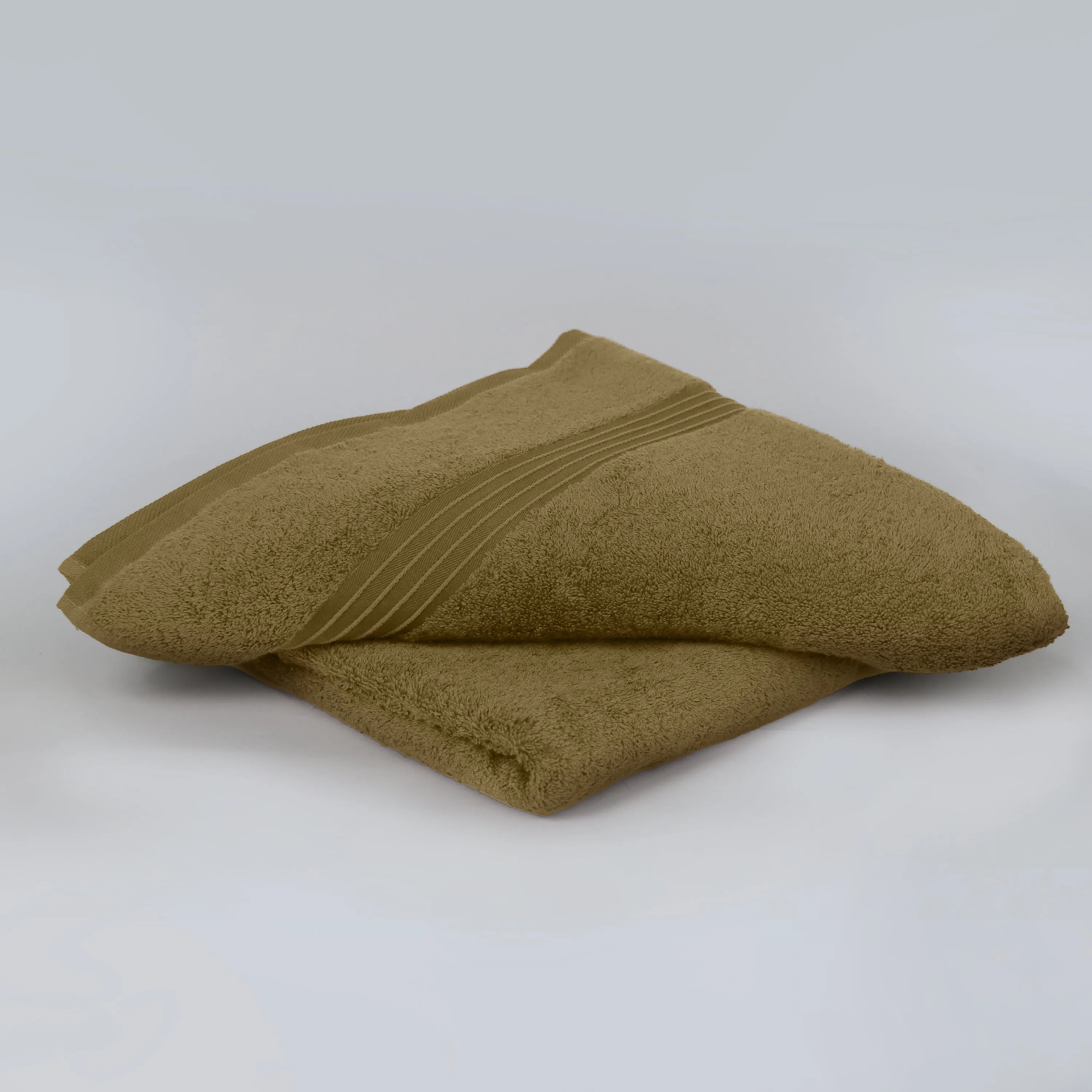 Premium Brown Pack of 2  600gsm High Quality Cotton Bath Towel 70x140cm