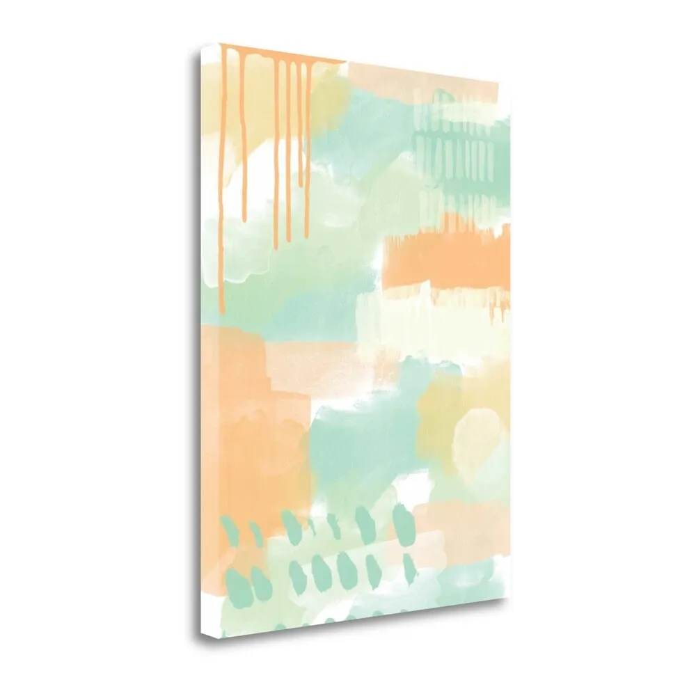 "Abstract I" By Linda Woods, Fine Art Giclee Print on Gallery Wrap Canvas, Ready to Hang