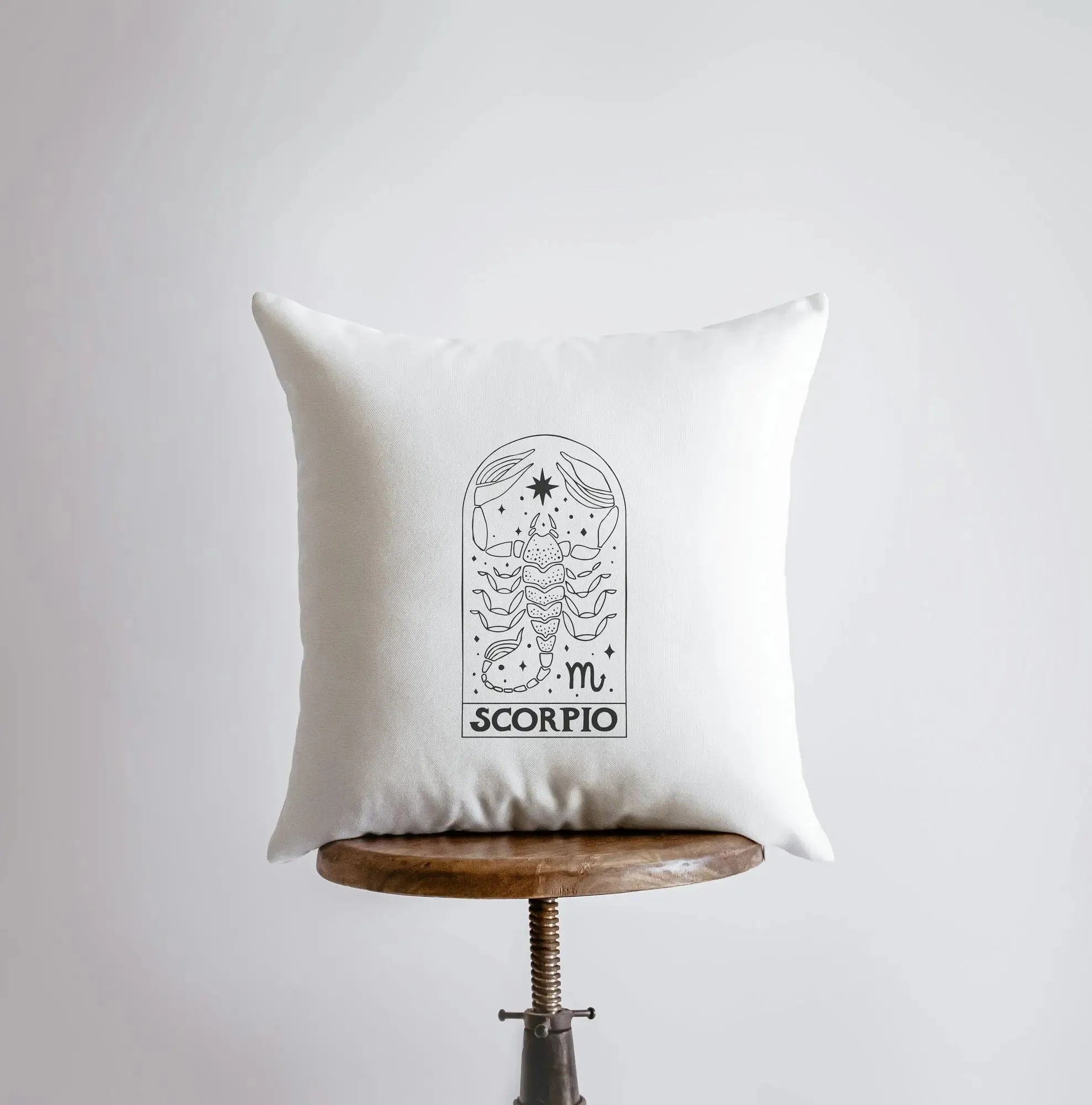 Scorpio | Zodiac | Stars | Astrology | Throw Pillow  | Map of the Stars | Home Decor | Room Decor  | Astrology Sign