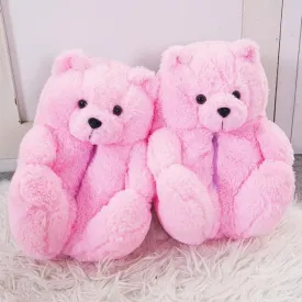 Snuggly Pink Teddy Bear Plush