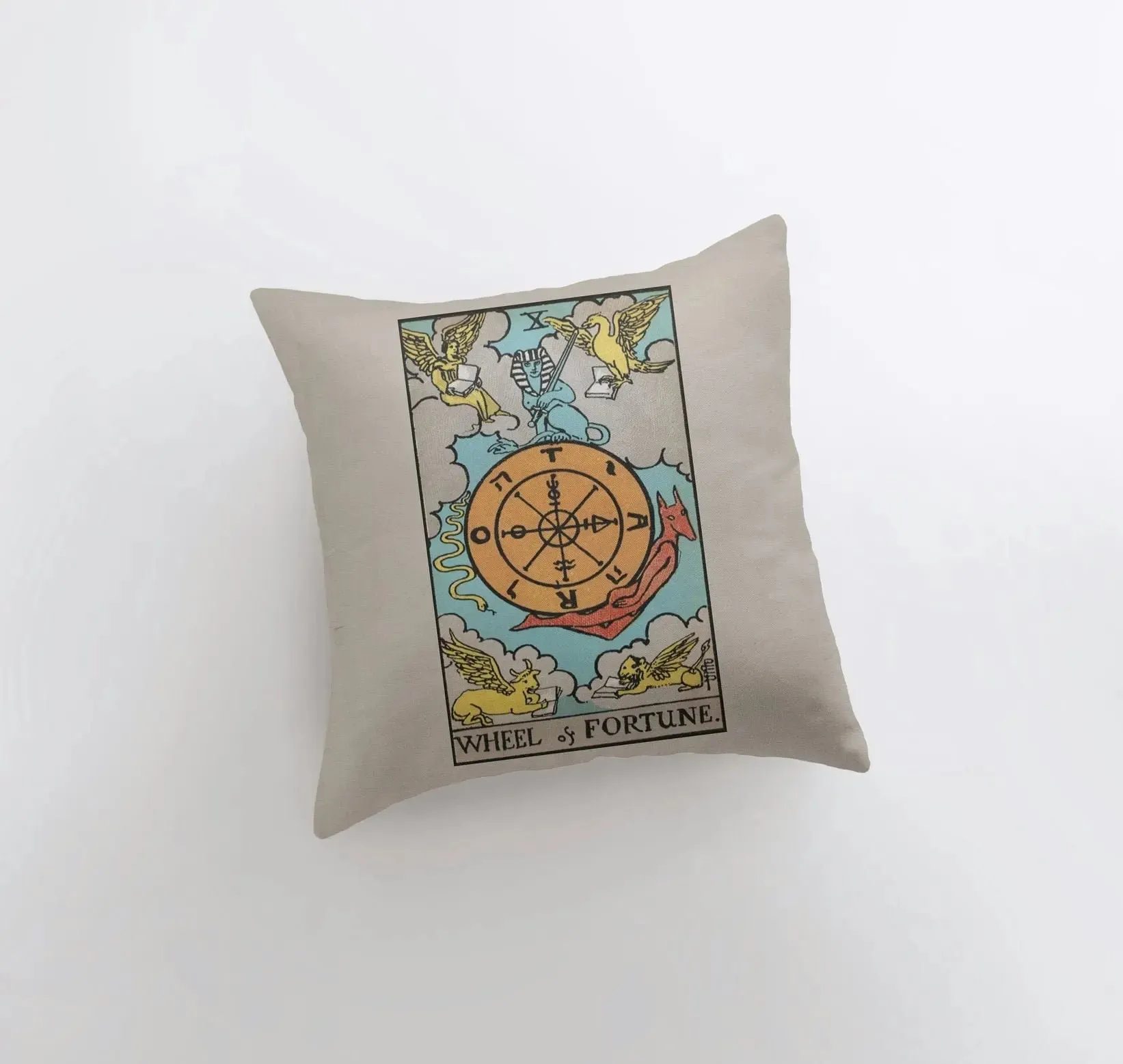 Tarot Card | Justice | Zodiac | Astrology | Throw Pillow  | Map of the Stars | Home Decor | Room Decor | Astrology Sign