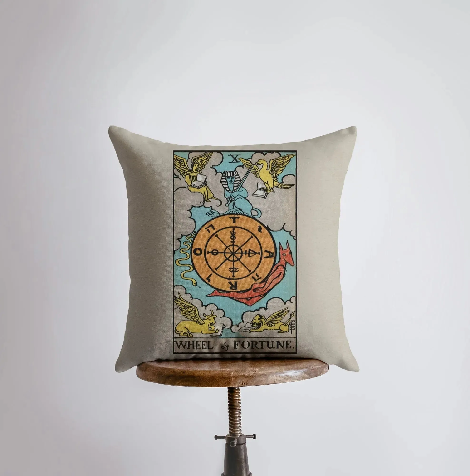 Tarot Card | Justice | Zodiac | Astrology | Throw Pillow  | Map of the Stars | Home Decor | Room Decor | Astrology Sign