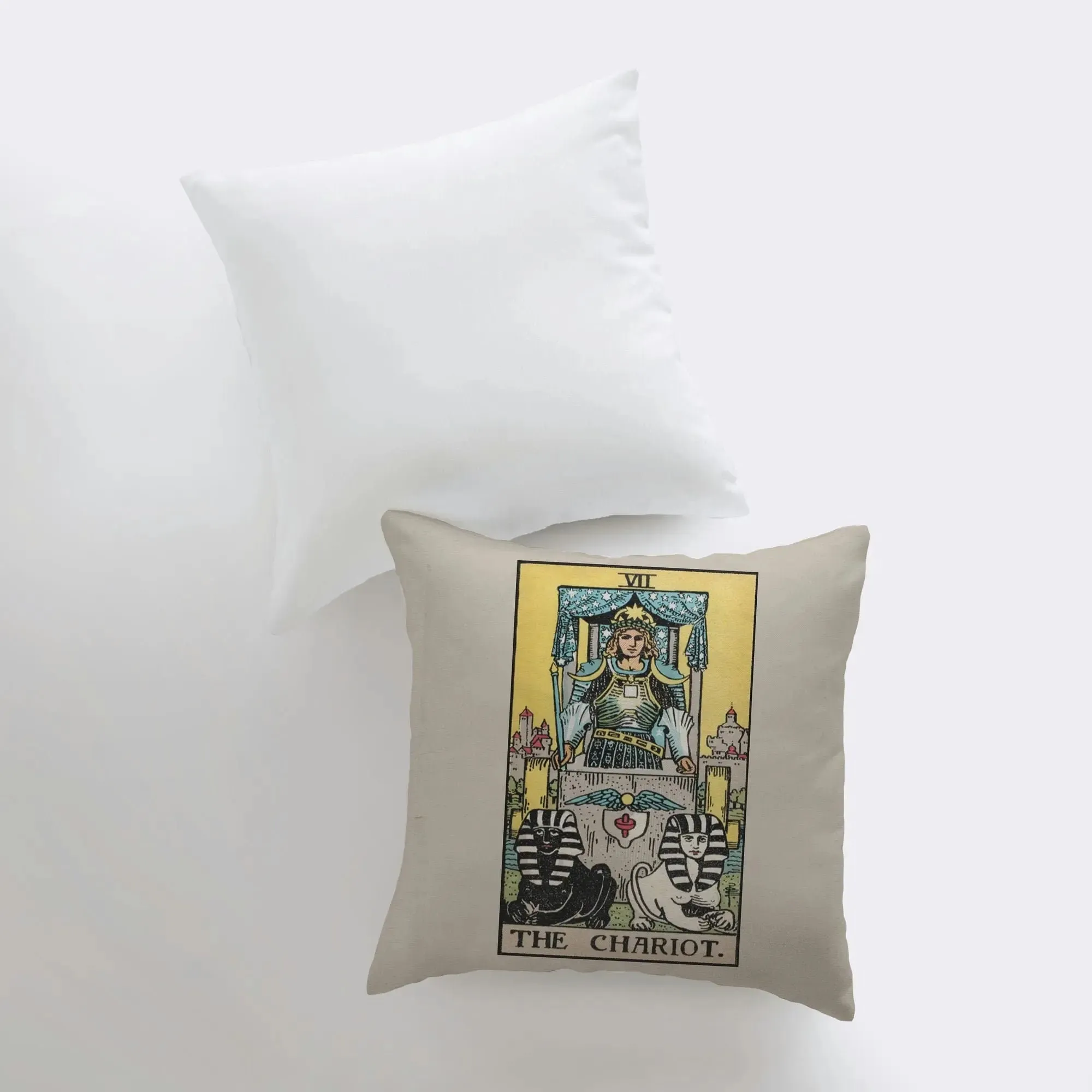 Tarot Card | The Chariot | Zodiac | Astrology | Throw Pillow  | Map of the Stars | Home Decor | Room Decor | Astrology Sign