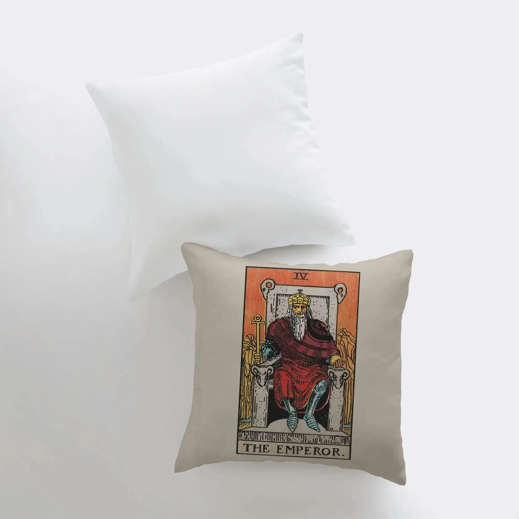 Tarot Card | The Emperor | Zodiac | Astrology | Throw Pillow  | Map of the Stars | Home Decor | Room Decor | Astrology Sign