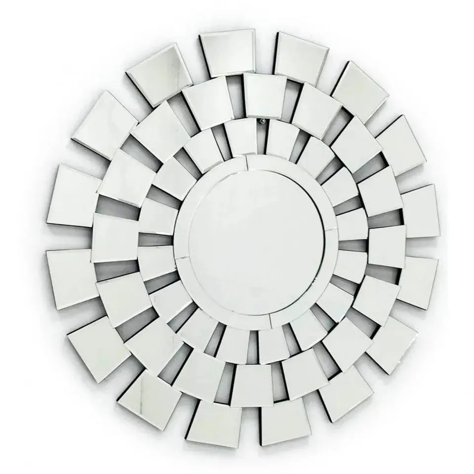 The Four Seasons Round Frame Decorative Mirror Design VDR-537