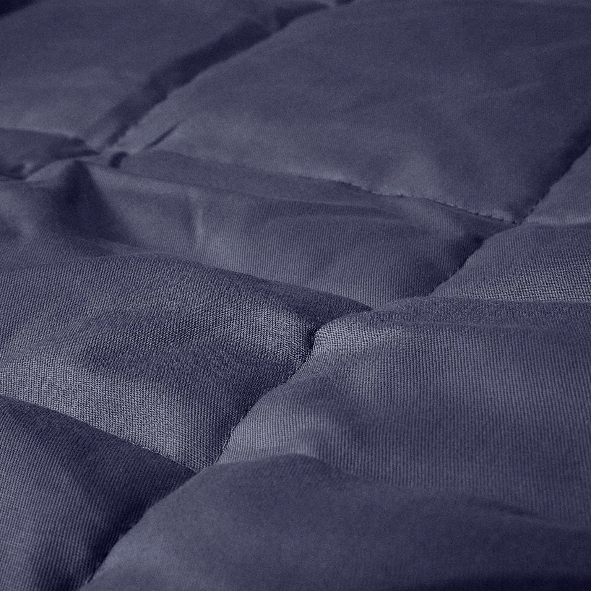 Weighted Blanket for Adults - Cotton Dark Blue