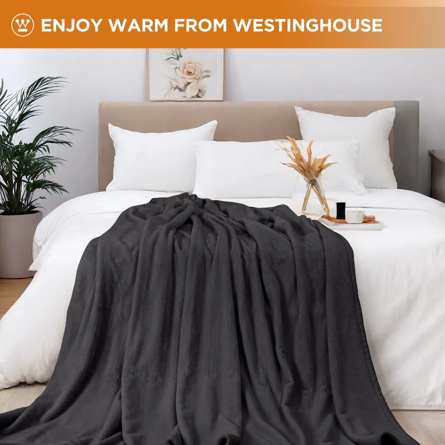 Westinghouse Electric Blanket Flannel to Flannel