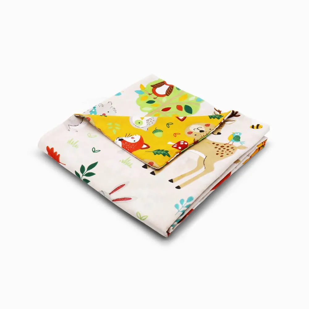 Woodland Friends Anxiety Weighted Blanket Cover